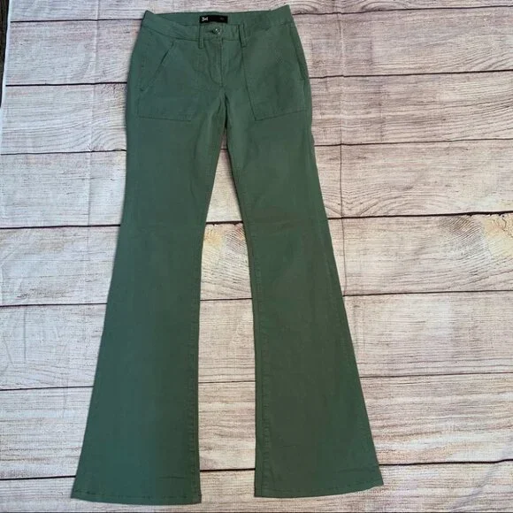 Revolve 3x1 Military Flare Pants in Achilles Size 24 - Picture 2 of 15